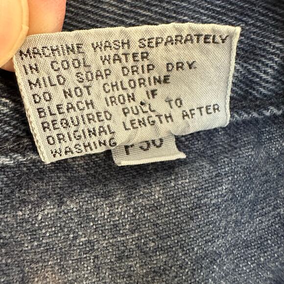 Womens Vintage 80's RIO Dark Blue High Rise Pleated Waist Taper Leg Jeans Size 7 - Picture 5 of 5